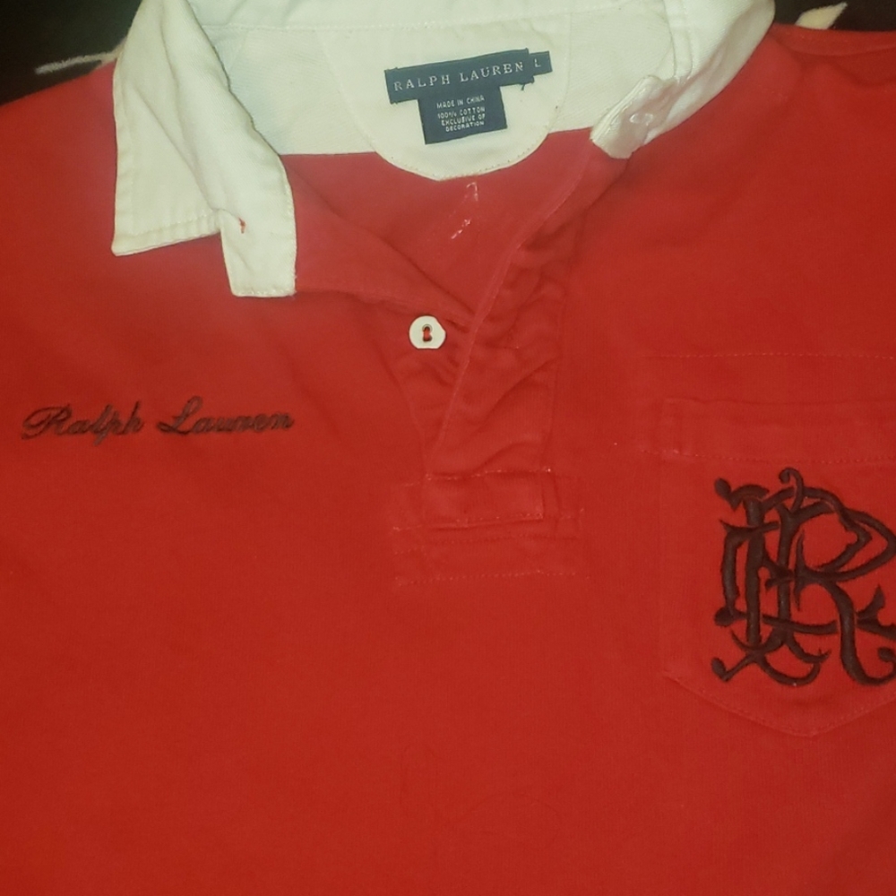 Ralph Lauren polo top L - Picture 5 of 6